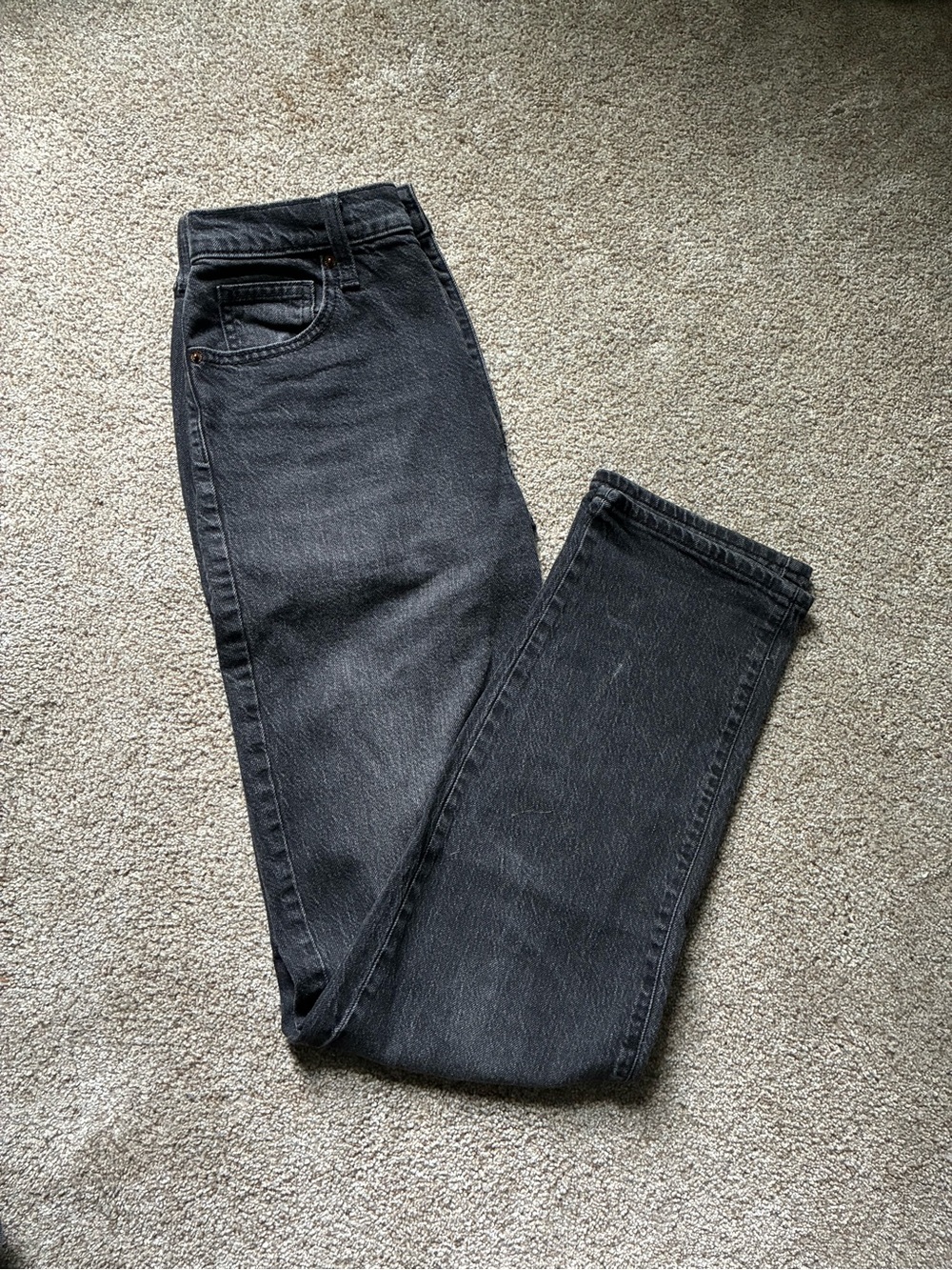 Classic High-Rise Black Women’s Jeans